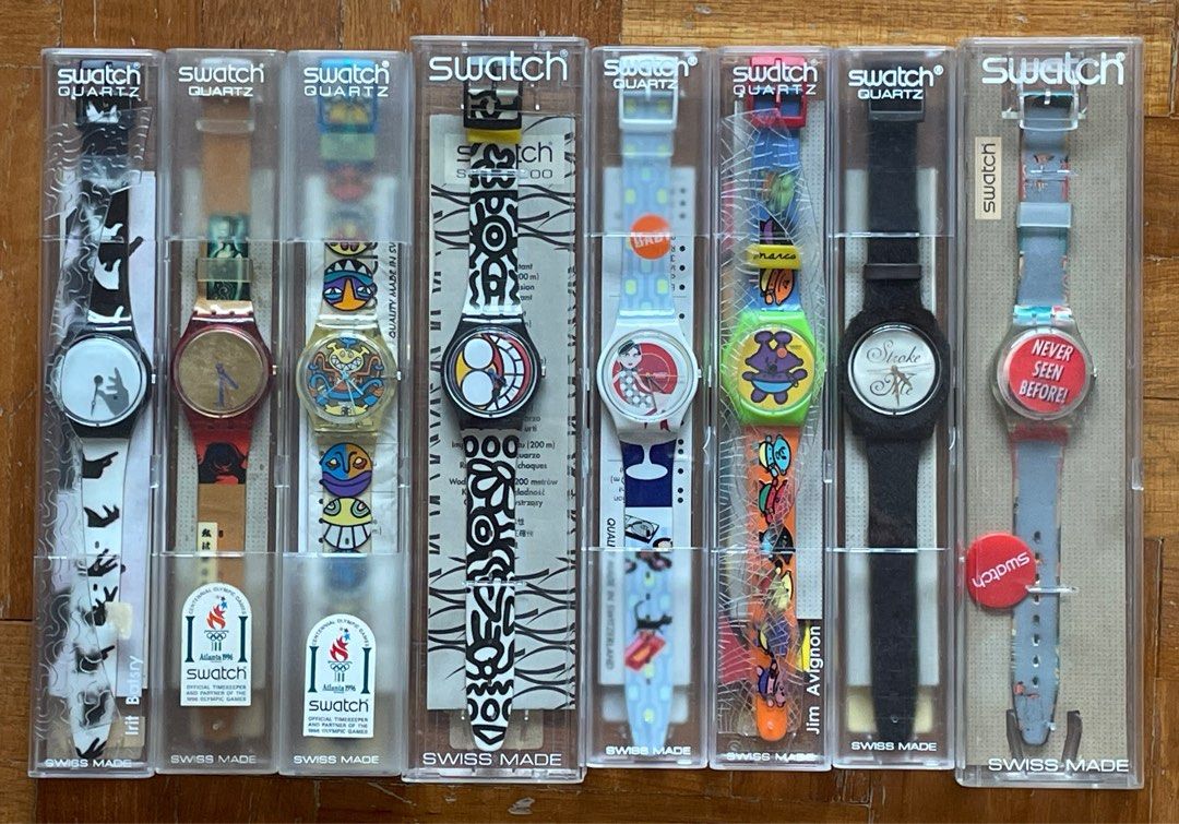 Swatch colorful watches online