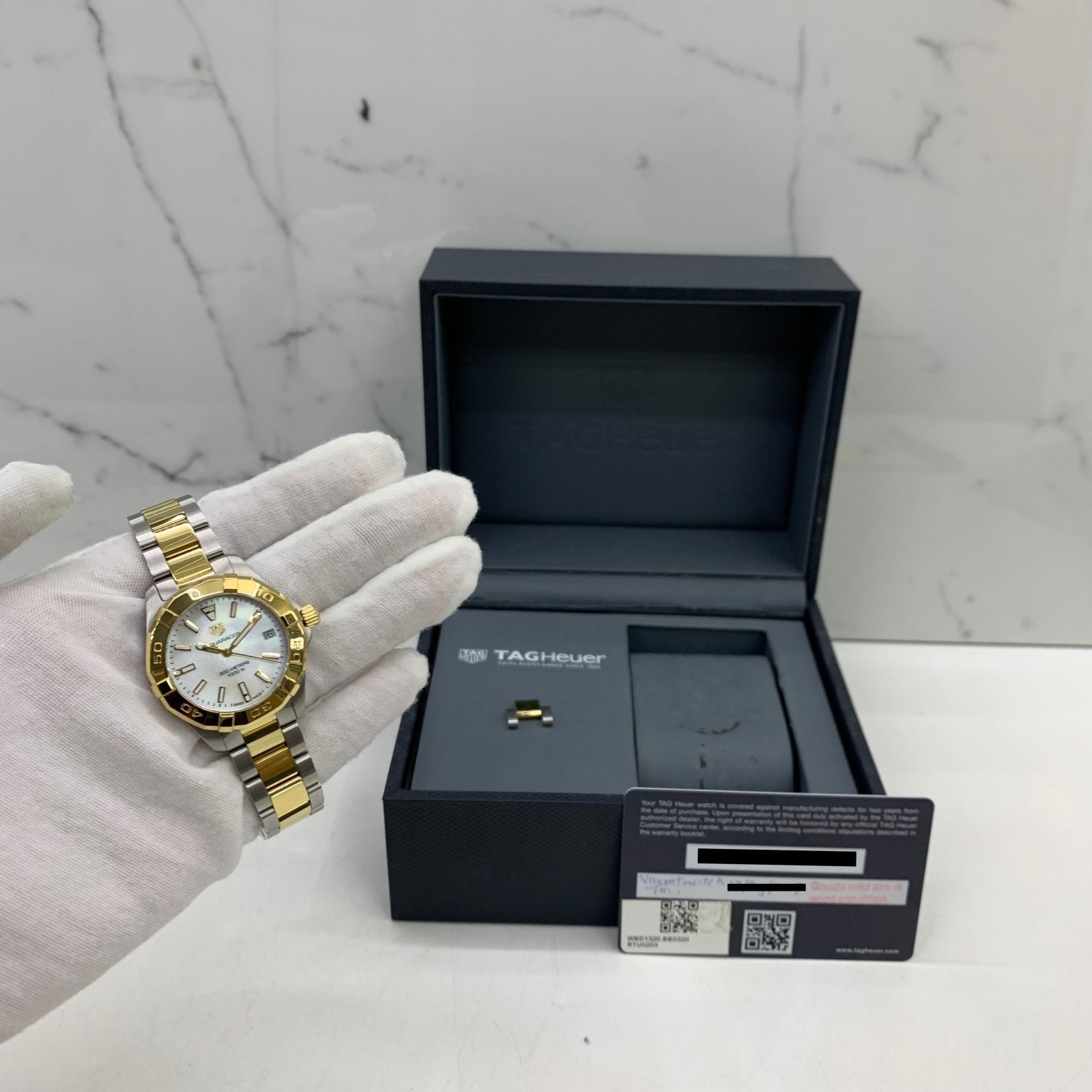 TAG HEUER AQUARACER WBD1320 QUARTZ MEN S WATCH 237041367 WE