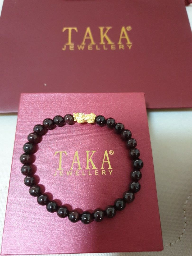 Taka 999 gold Pixiu Bracelet real gold pawn able with box paper bag Women s Fashion Jewelry Organisers Bracelets on Carousell