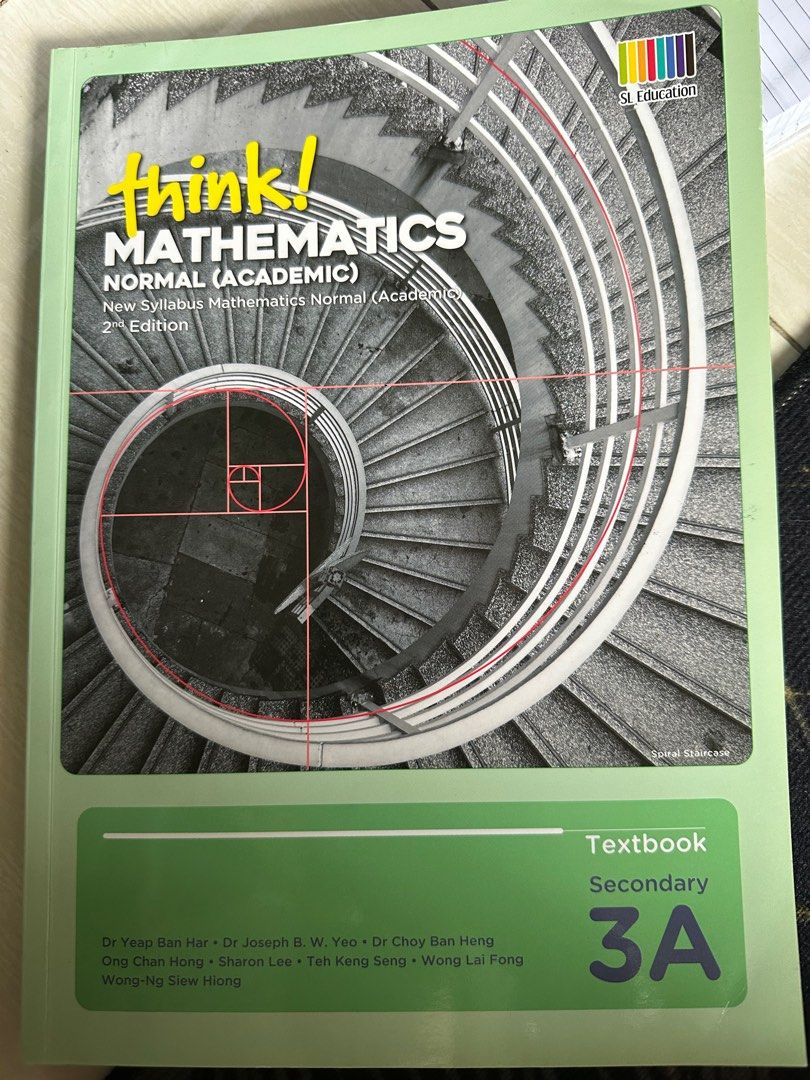 think! mathematics 3A textbook, Hobbies & Toys, Books & Magazines ...