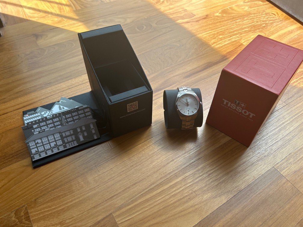 Tissot pr100 outlet titanium blue