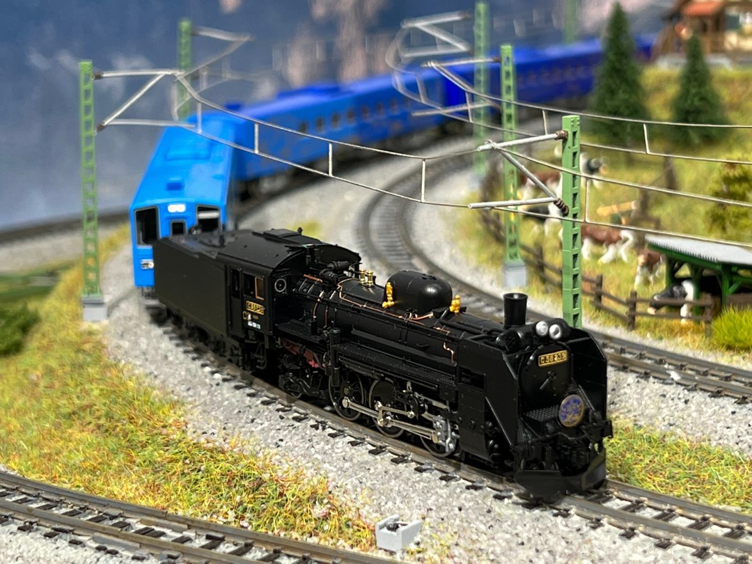 Tomix SL 銀河套裝2009 + 98522 - C58形蒸気機関車(239号機) + 