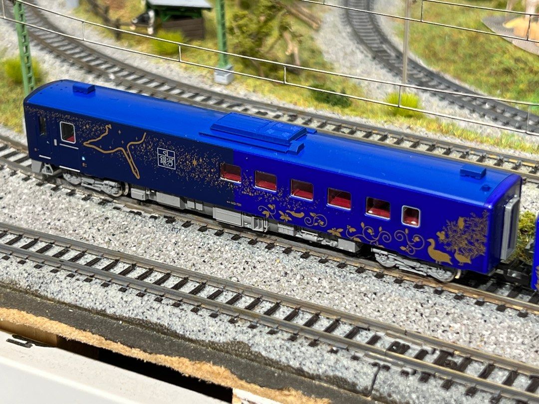 Tomix SL 銀河套裝2009 + 98522 - C58形蒸気機関車(239号機) + キハ141 