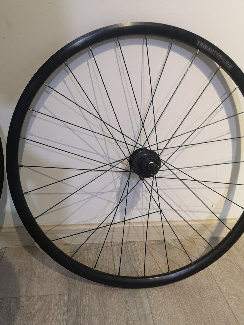 Triban tubeless ready hot sale wheels
