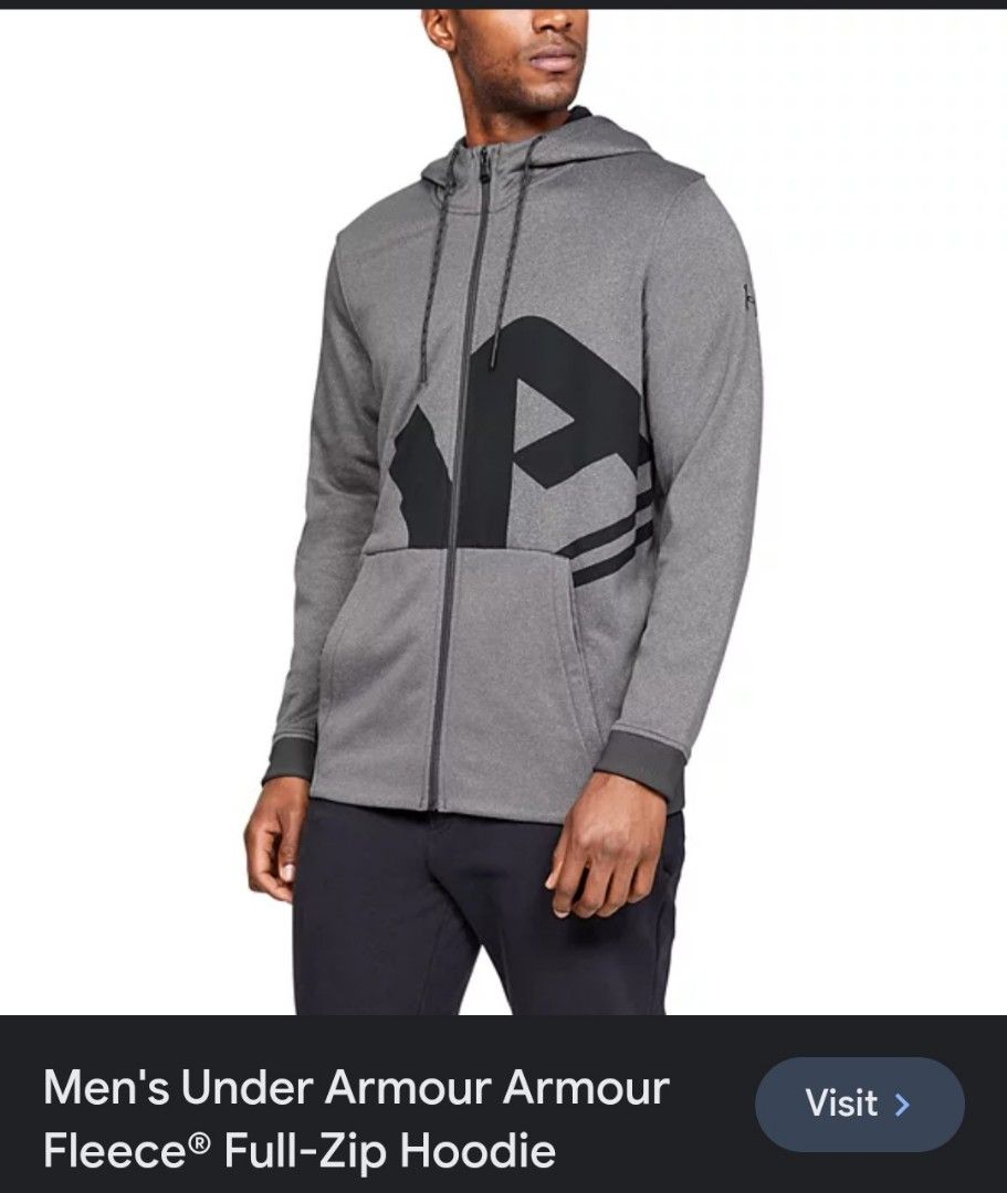 Men's Under Armour Armour Fleece Full Zip Hoodie