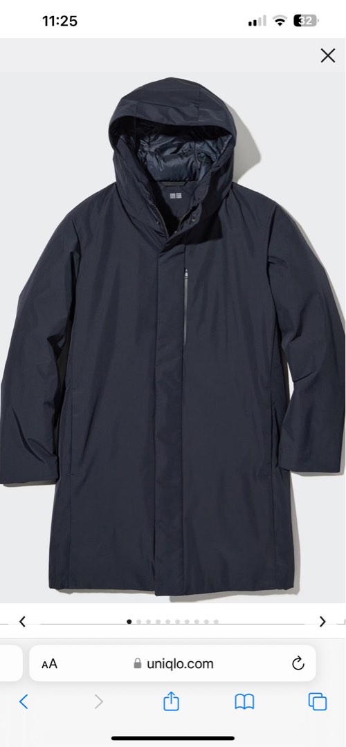UNIQLO MEN HYBRID DOWN COAT Men s Fashion Coats Jackets and