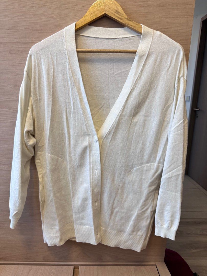 White long cardigan womens online