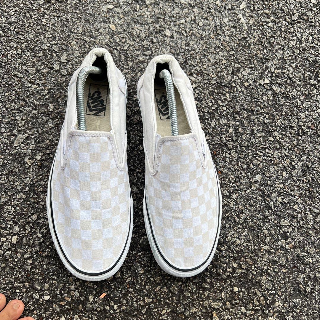 Vans checkerboard gray on sale dawn