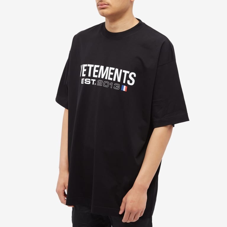 Vetements logo tee discount