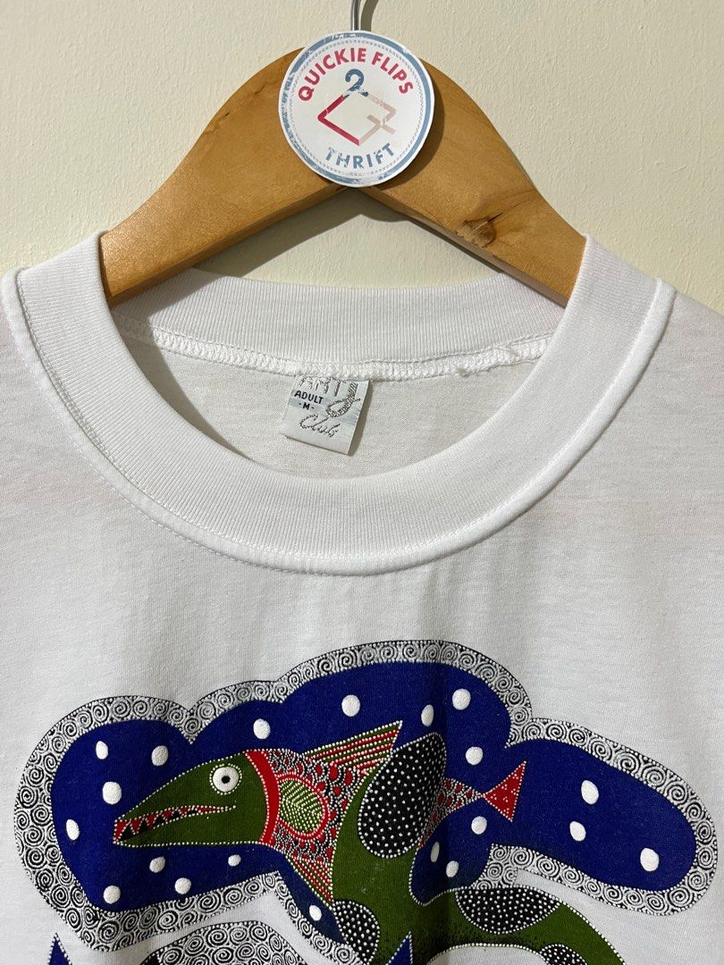 Vintage Cat x Malaysian Art Tee, Men's Fashion, Tops & Sets, Tshirts