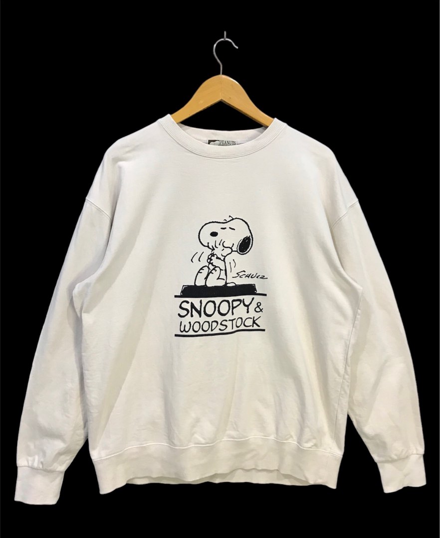Vintage Peanuts Snoopy Sweatshirt, Men's Fashion, Tops & Sets