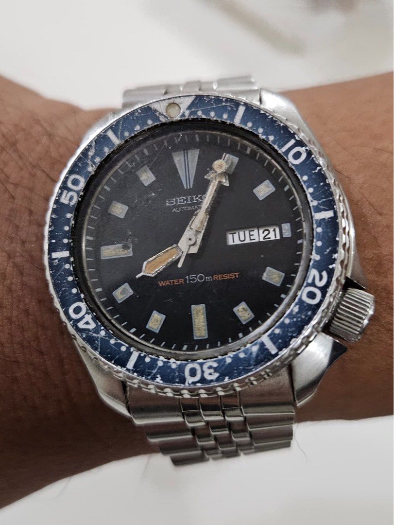 VINTAGE SEIKO AUTOMATIC 6309 7290 40mm