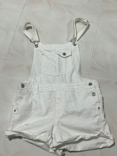 White overall jumper outlet