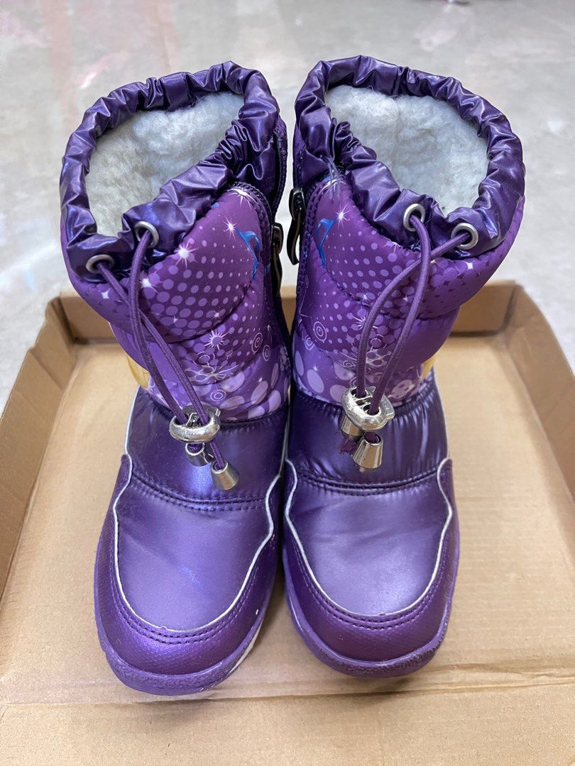 Purple snow outlet boots womens