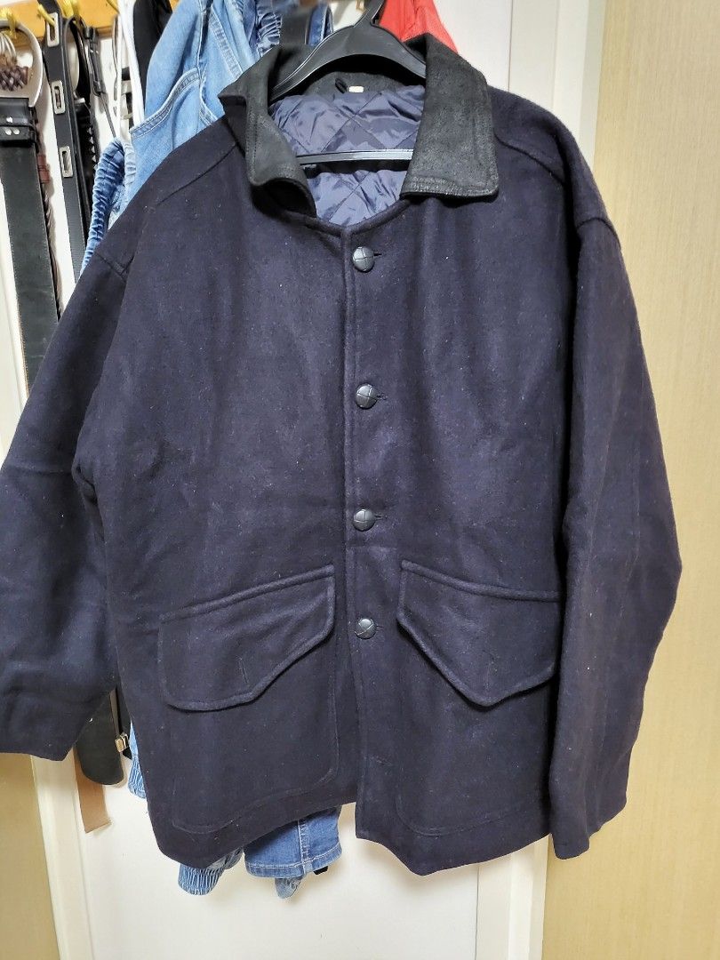 Winter Jacket (Category: Coats, Jackets and Outerwear) located in Singapore. Submitted by tanbl71 (Listing ID 1274064470, Image 1). Description: Navy Blue winter jacket, it stated L size but look like XXL SIze. kept in store room for quite a while, want to clear all winter clothes.