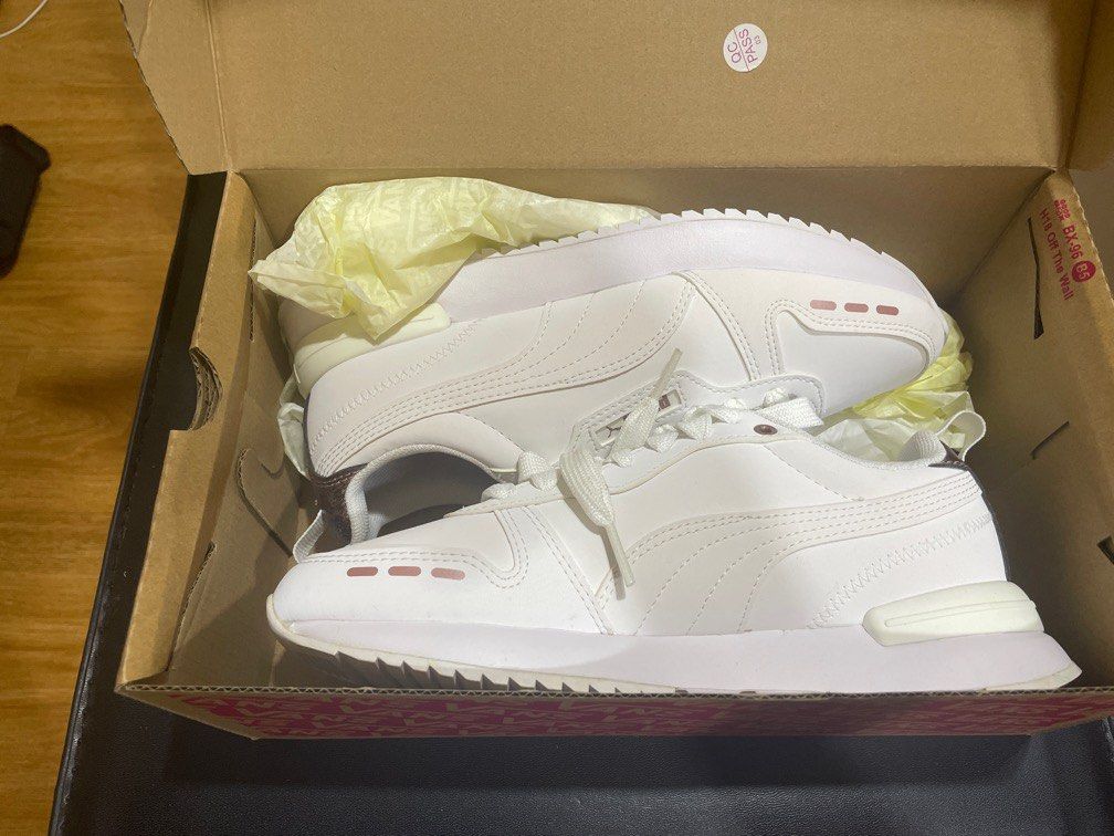 Puma white and new arrivals rose gold