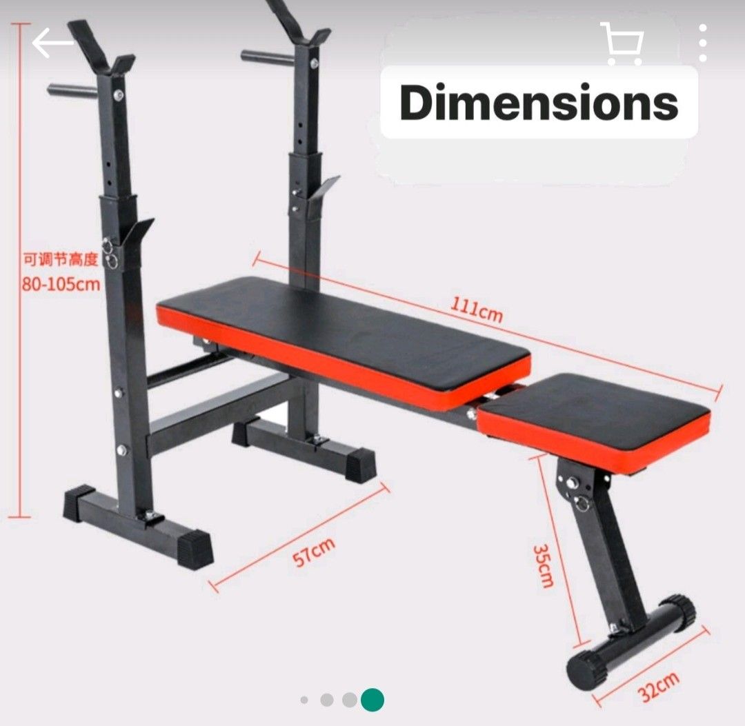 Workout bench accessories top