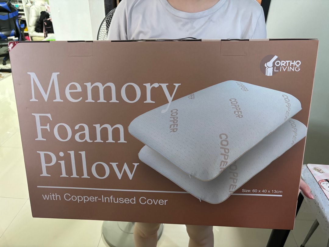 NEW Ortho Living Memory foam pillow