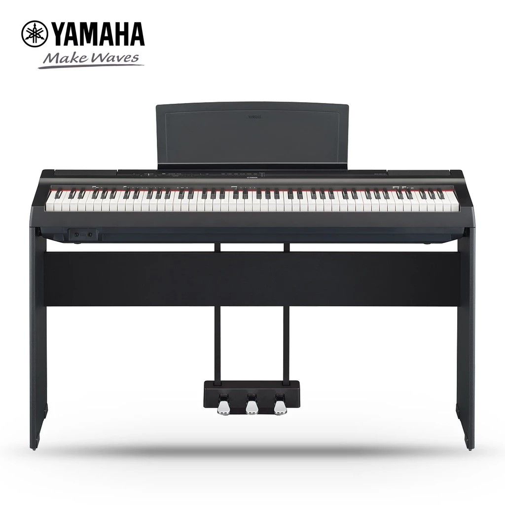 Yamaha P125 Compact Digital Piano with 88 Graded Hammer Standard (GHS