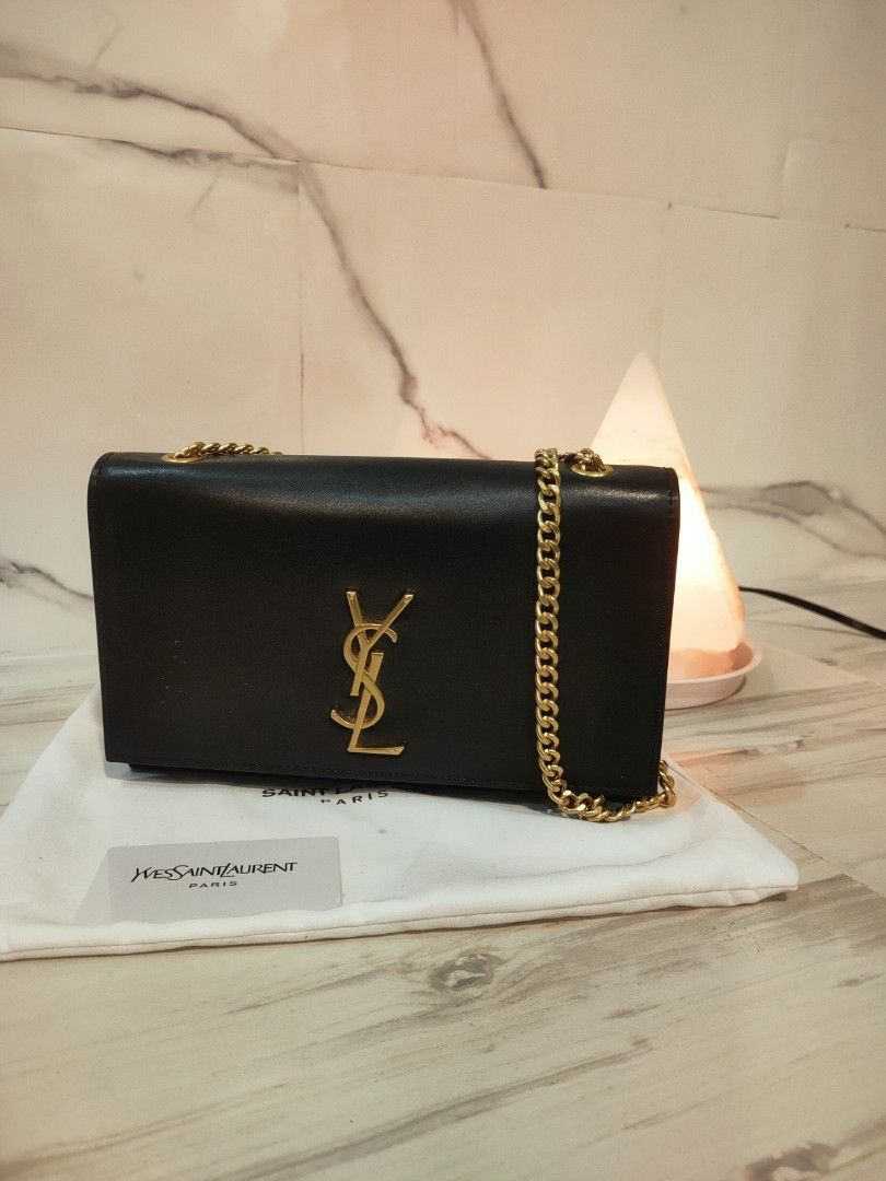 Ysl bag online gold chain