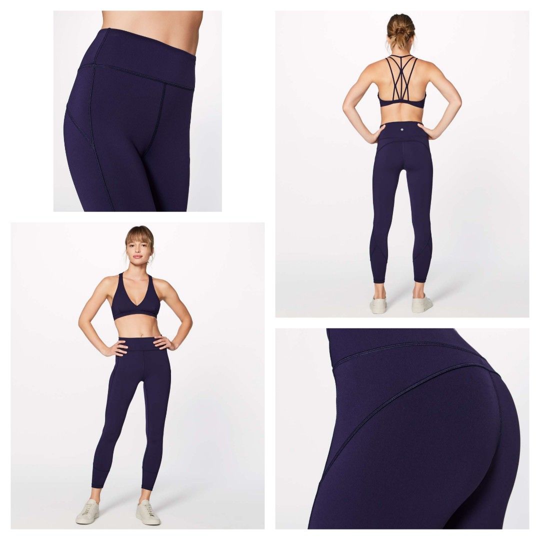 8] BNWOT Lululemon In Movement Tight 25 *Everlux Red Dust