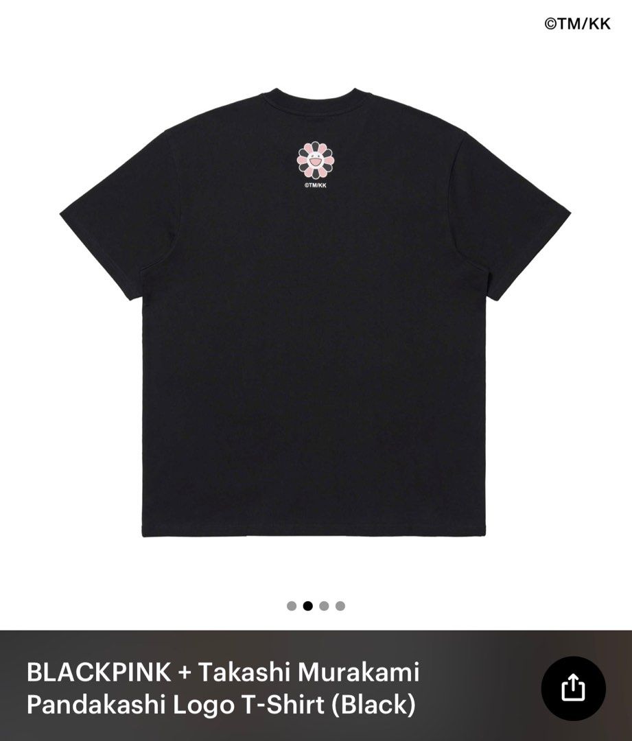 歡迎DM查詢)(全新現貨) BLACKPINK + 村上隆聯名系列T-shirt （Large