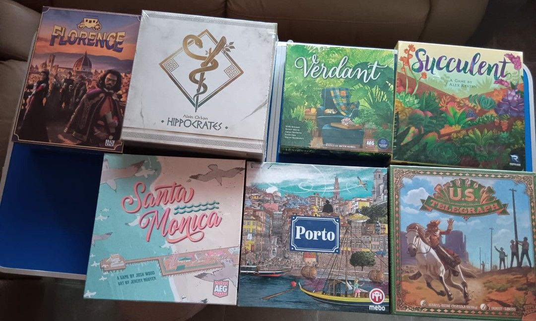 7 board games bundle sale, Hobbies & Toys, Toys & Games on Carousell