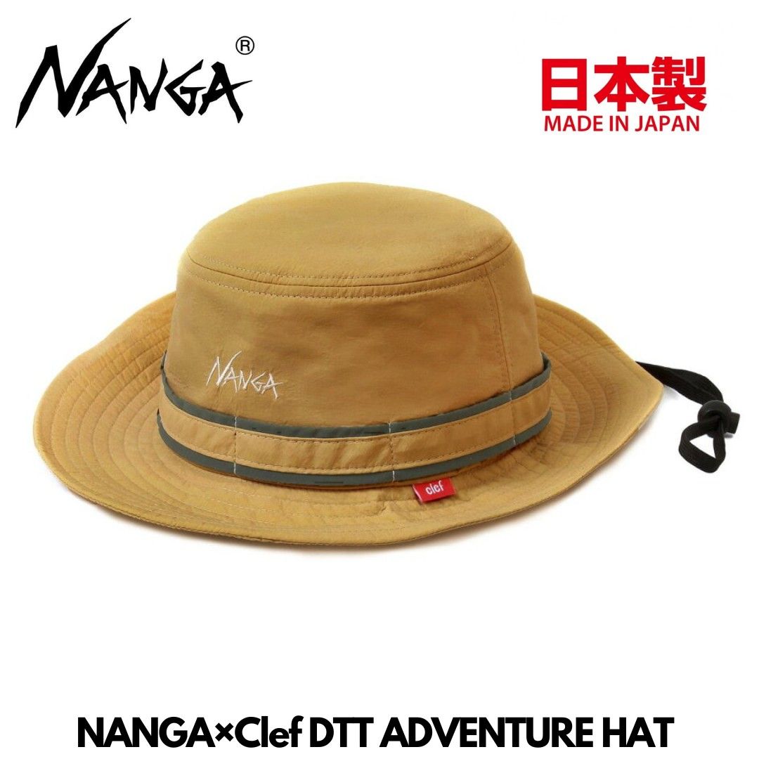 🇯🇵日本代購🇯🇵日本製NANGA x Clef DTT ADVENTURE HAT Nanga帽Made 