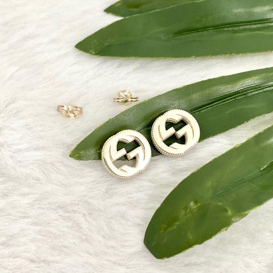 Gucci discount interlocking cufflinks