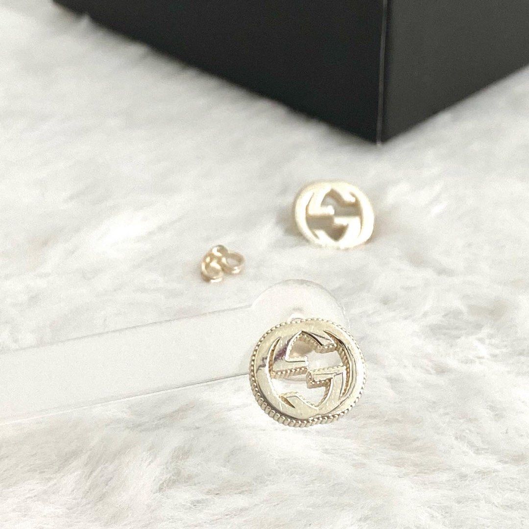 Gucci interlocking cheap g cufflinks