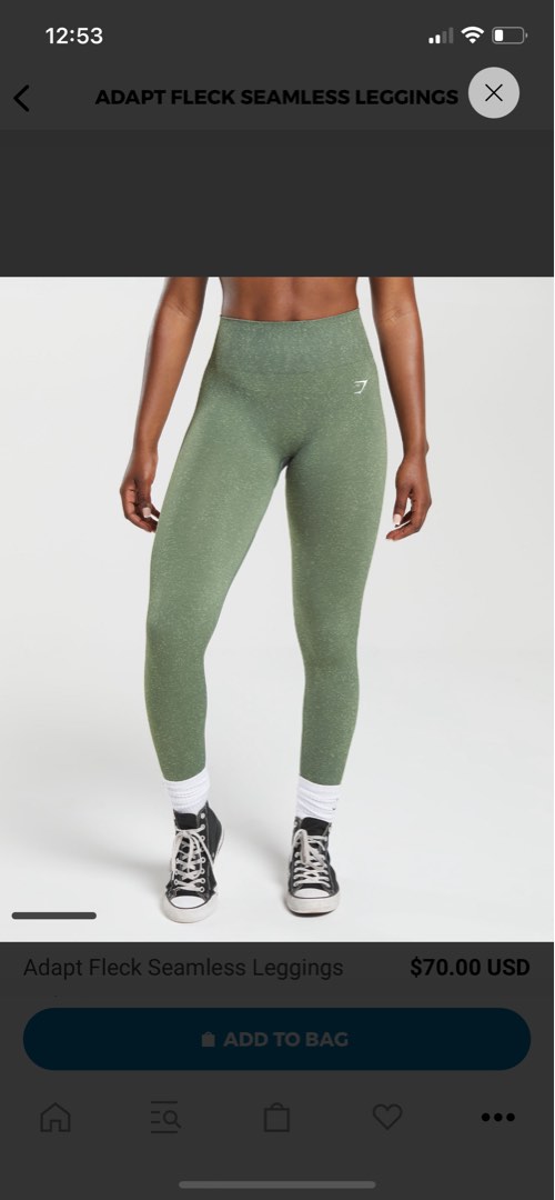 Gymshark Adapt Fleck Seamless Leggings, Women's Fashion, Activewear on  Carousell