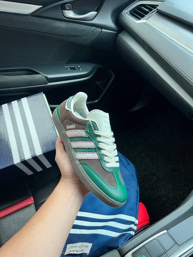 adidas gazelle silver green womens adidas Samba OG "notitle Green"  SHILLA249
