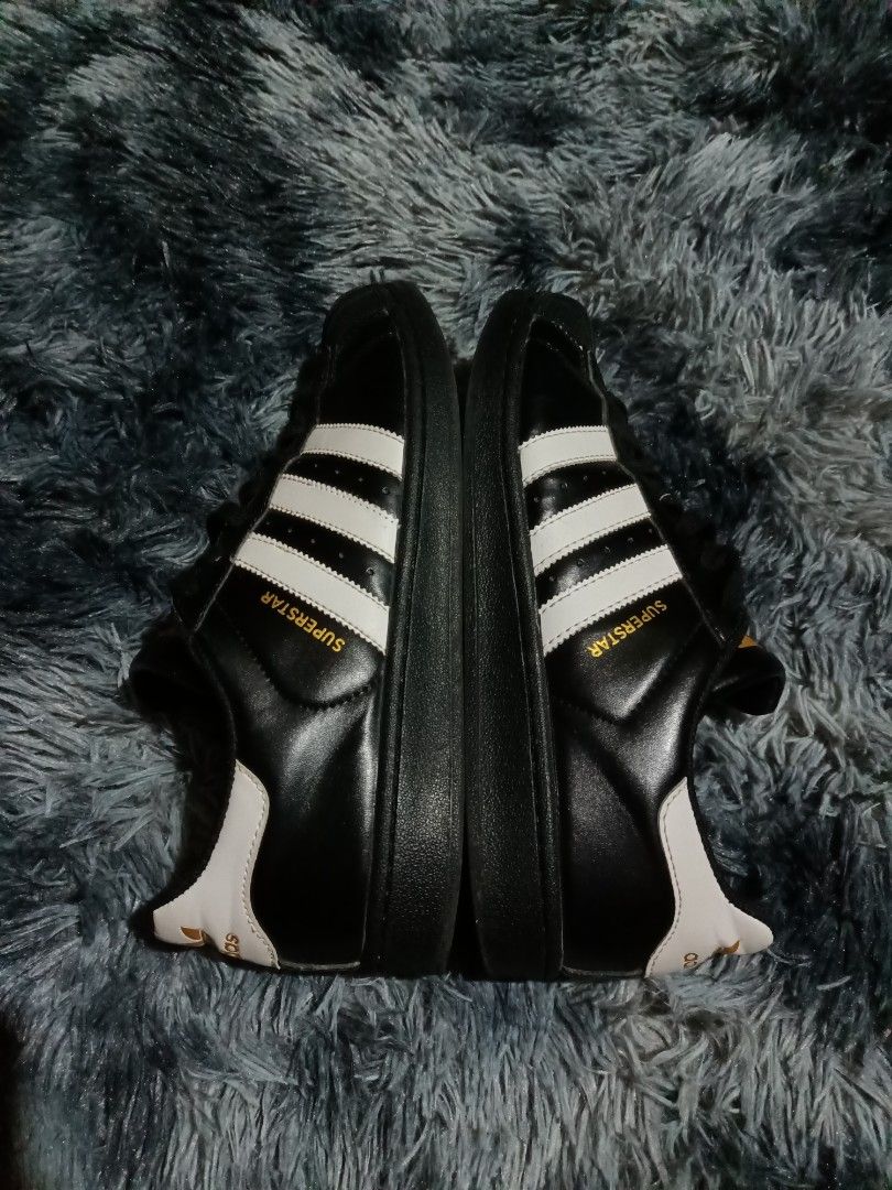 Adidas superstar black size 10 hotsell