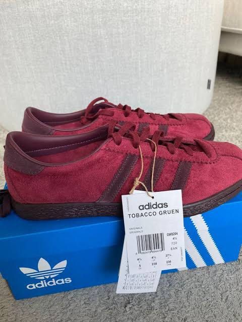 ADIDAS TOBACCO BURGUNDY GRUEN NEW RELEASE NOT SPEZIAL MALMO LONDON MUNCHEN Fesyen Pria Sepatu Sneakers di Carousell