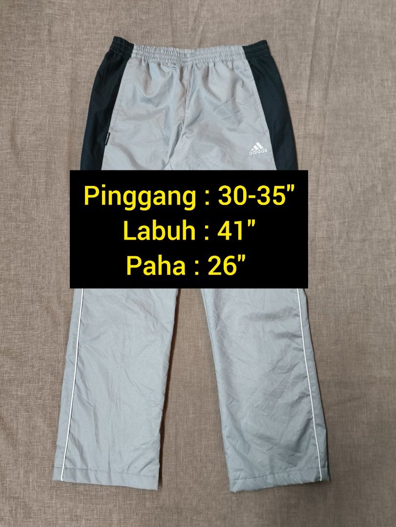 Adidas jogging pants size clearance chart