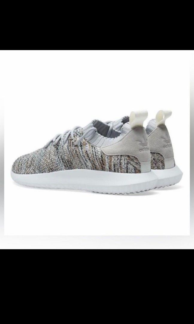All white adidas tubular shadow hotsell