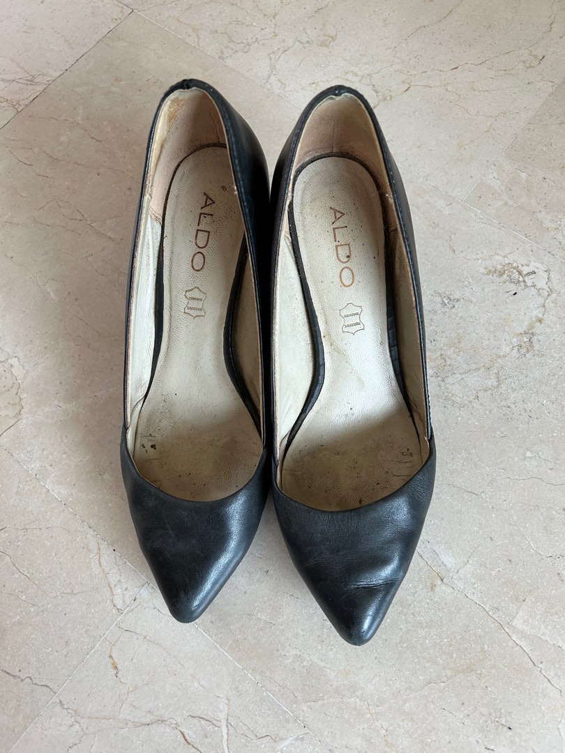 Aldo black outlet pointed heels