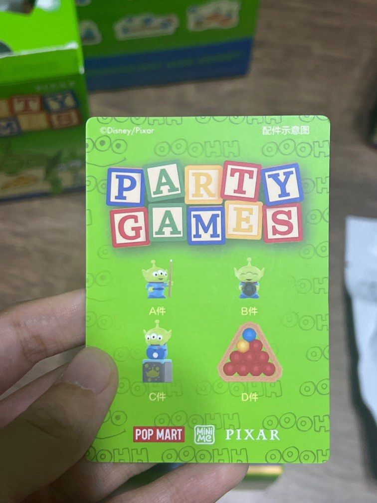 Aliens party games 1/8 hole in one, Hobbies & Toys, Toys & Games on ...