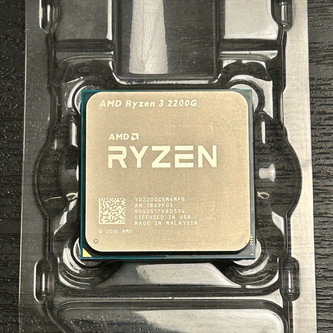 AMD Ryzen 3 2200G Processor with Radeon Vega 8 Graphics Computers
