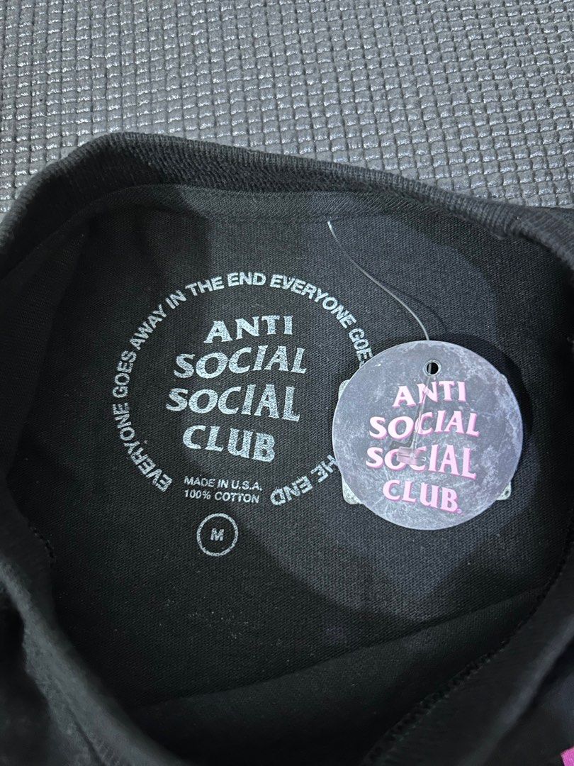 Anti social social club shirt tag online