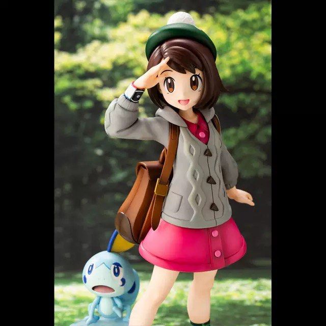 ARTFX J kotobukiya Pokemon - Yuuri (Gloria) with Messon (Sobble 