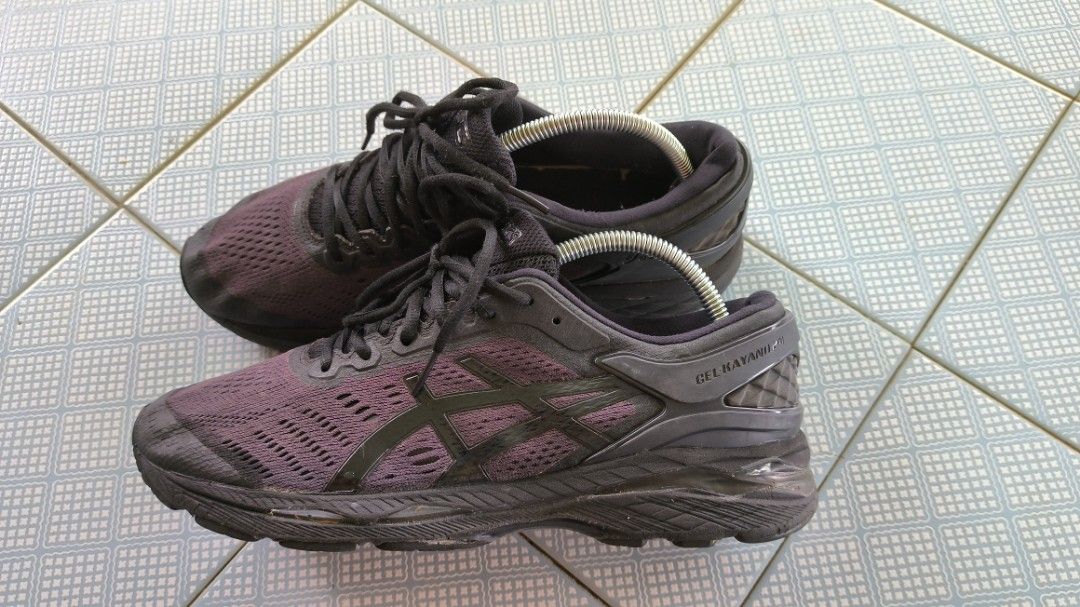 Asics Gel Kayano 24 Black 7.5UK Men s Fashion Footwear Sneakers