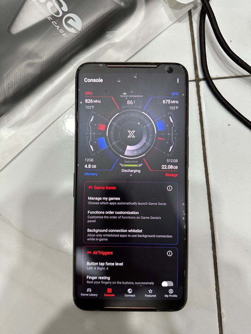 ASUS ROG Phone 2 12GB RAM 512GB ROM Mobile Phones Gadgets