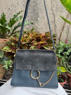 Chloe faye bag store green