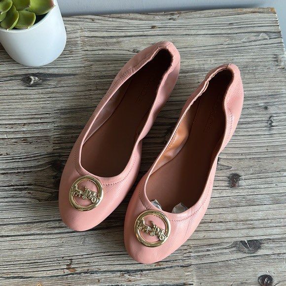 Coach online ballet flats