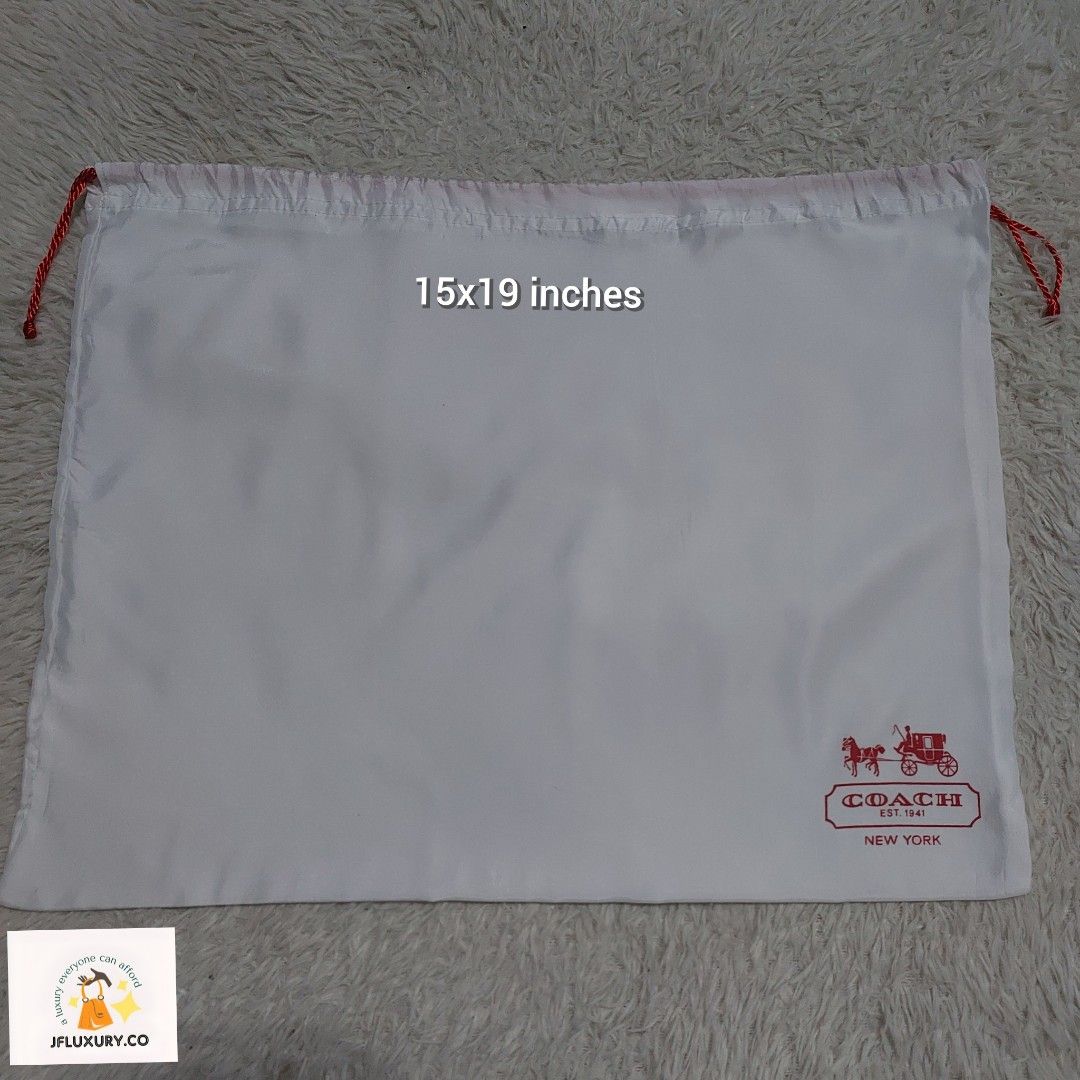 Coach dust store bag authentic