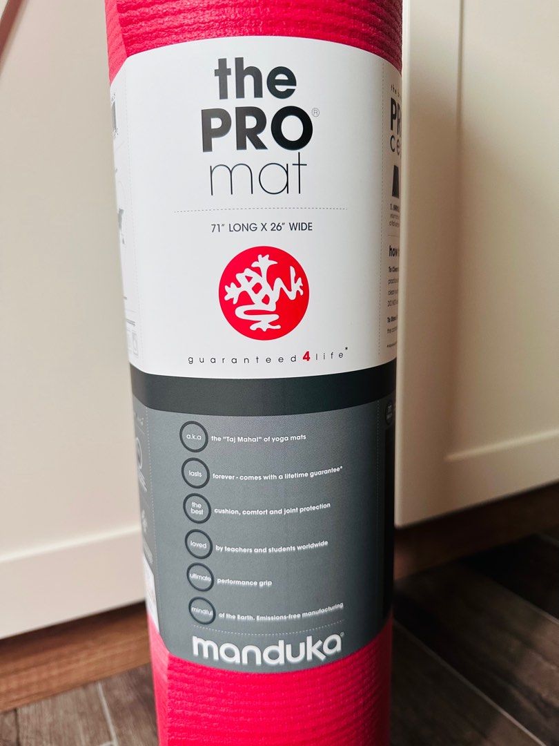 Authentic Manduka YOGA Mat Pro 71 Solid, Sports Equipment, Exercise &  Fitness, Exercise Mats on Carousell