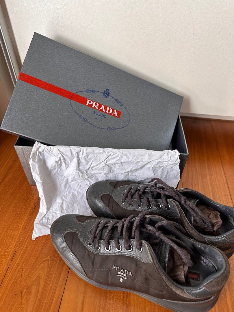 Authentic Prada sneakers Luxury Sneakers Footwear on Carousell