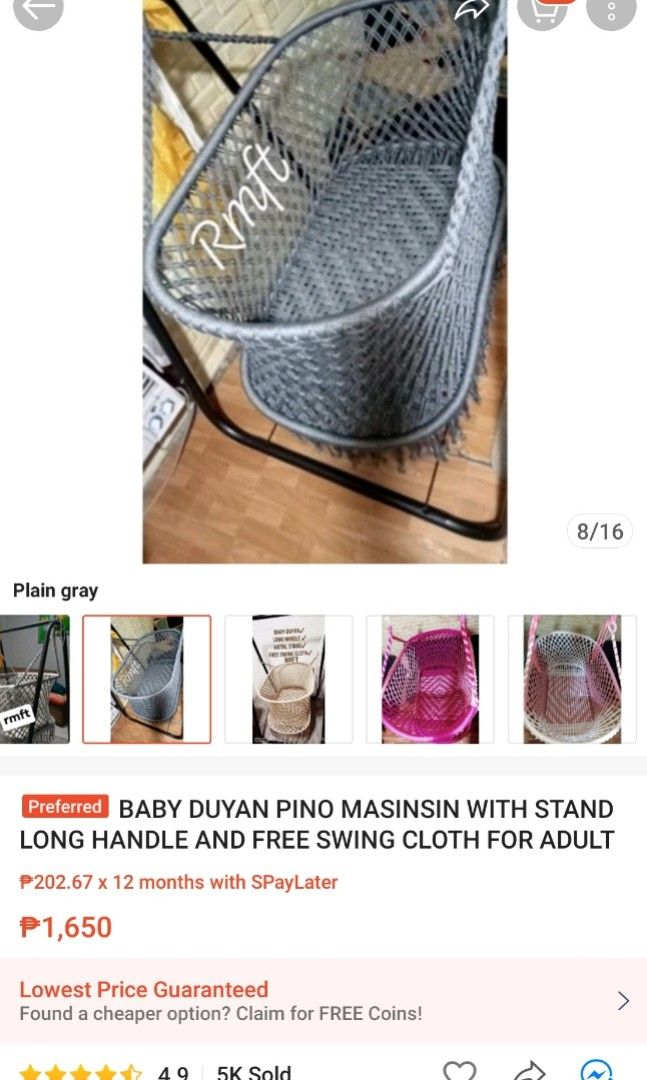 Jollibee baby sale swing