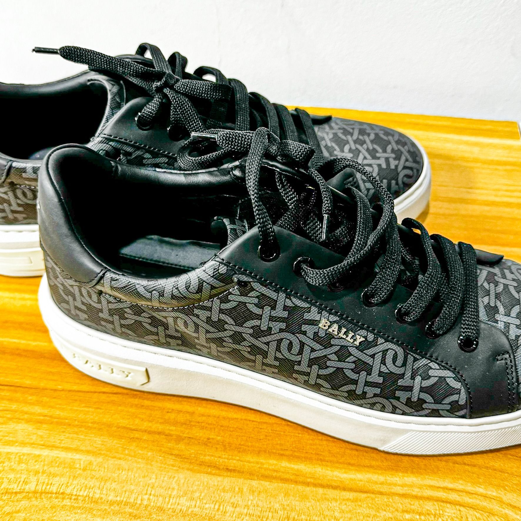 BALLY Miky T Anthracite Men s Sneakers US 11 Luxury Sneakers